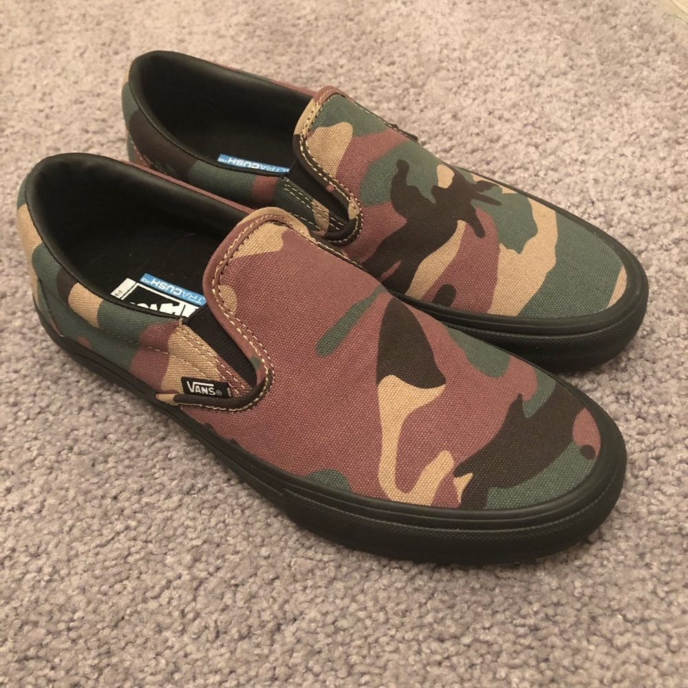 Vans Slip On Pro Camo 9 NEW